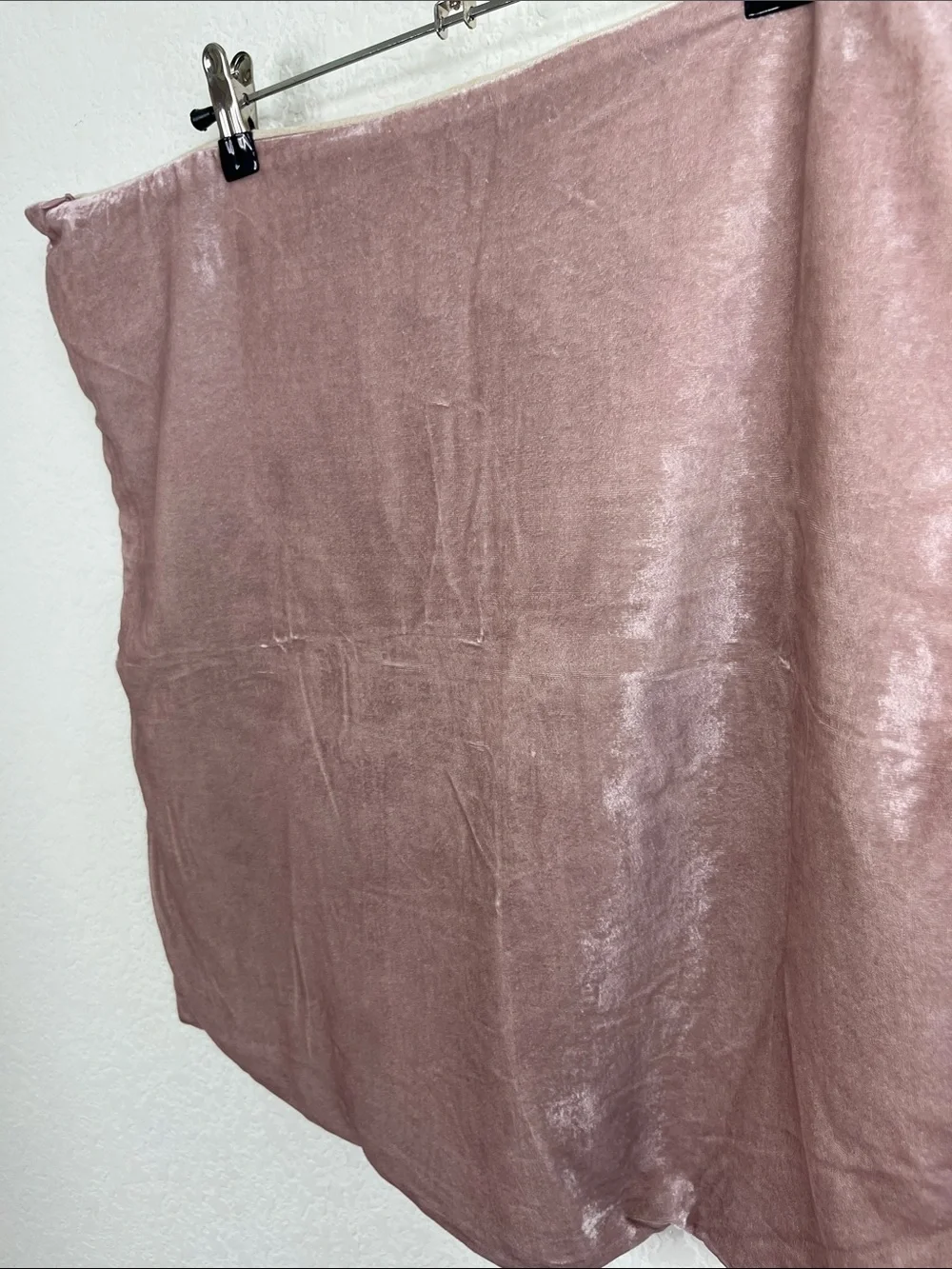 West Elm Lush Pink Velvet Pillow Cover